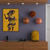 Estante De Exhibición De Baloncesto De Pared Soporte De Hierro Para Instalación Multifuncional Almacenamiento Y Mostrador - details 4