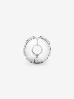Pandora - Charm de clip con Corazones-Plata de Lei - details 1