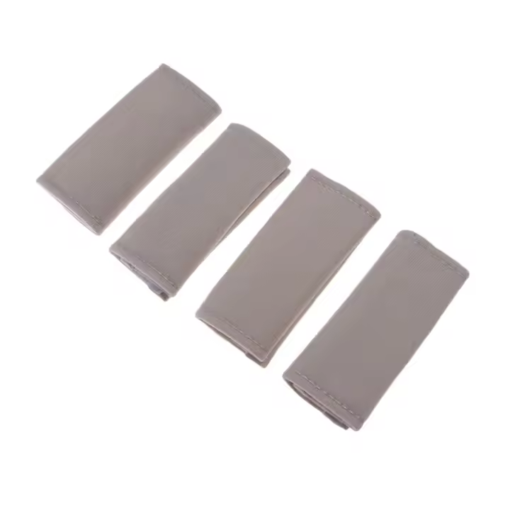 Cubierta Protectora Para Manija De Techo De Coche En Cuero Suave Decoración De Interior Automotriz Para Protección De Guantes - 1
