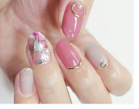 Decoraciones De Uñas 3D Metálicas Doradas Y Plateadas Con Marco Hueco Y Conchas Marinas Para DIY Accesorios De Manicura - details 3