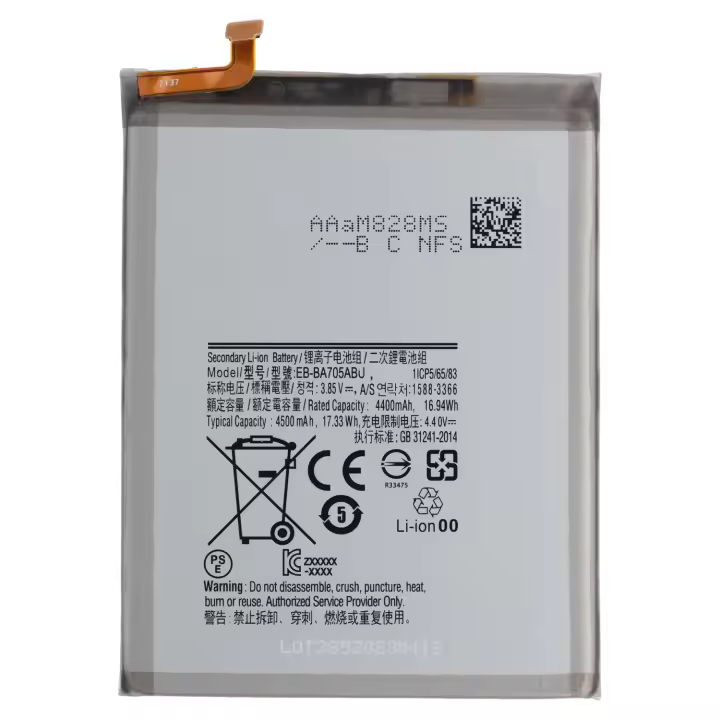 Batería De Repuesto EB-BA705ABU Compatible para Galaxy A70 (SM-A705) / Capacidad 4500 mAh. / Nueva Fabricación. - 1