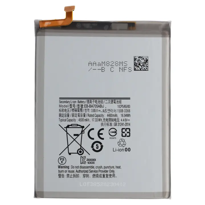 Batería De Repuesto EB-BA705ABU Compatible para Galaxy A70 (SM-A705) / Capacidad 4500 mAh. / Nueva Fabricación. - 1