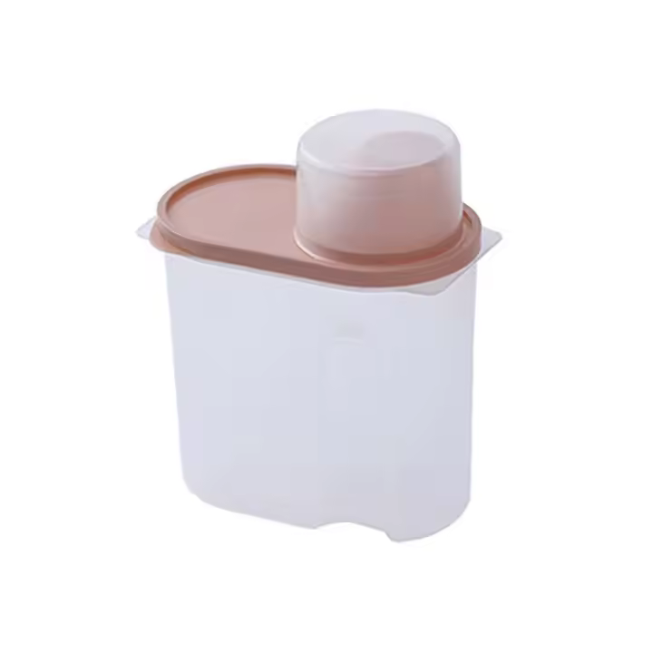 Caja De Almacenamiento Transparente Y Sellada De Gran Capacidad Para Cereales Granos Y Frijoles Material PP Estilo Moderno - 1