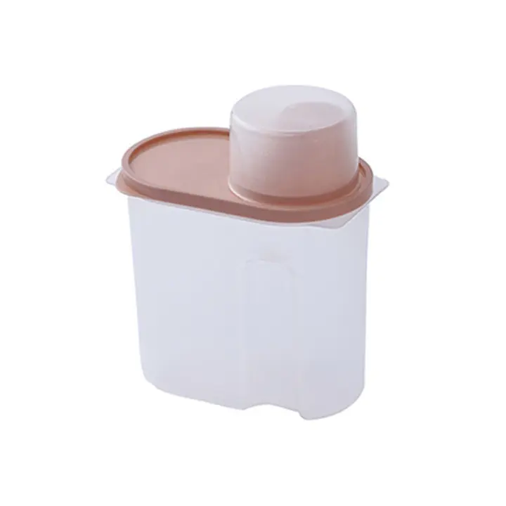 Caja De Almacenamiento Transparente Y Sellada De Gran Capacidad Para Cereales Granos Y Frijoles Material PP Estilo Moderno - 1