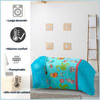 DECASATEXTIL -Edredon Nordico Invierno Infantil Cama 90/105 cm Microfibra Estampado – Reversible- Suave, cómodo, Ligero y Transpirable – ¡CREA un Dormitorio mágico Hoy Mismo! - details 0
