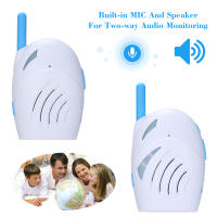 Monitor De Bebé Digital Portátil Con Audio 2.4GHz Transmisión Wireless Doble Voz Conversación Detector De Lloros De Bebé Sensibilidad Claro - details 2
