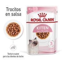 12X85g  Royal Canin Kitten comida húmeda en salsa para gatitos - details 2