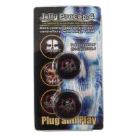 CAELLUMA - Alzadores de Joystick 10mm para PS4 y PS5 con Diseño de Calavera - Aumenta tu Precisión y Comodidad - details 1
