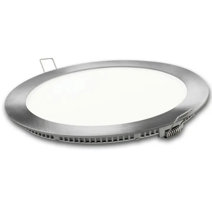 Downlight LED Redondo Plata 9W Neutra Matel - 1