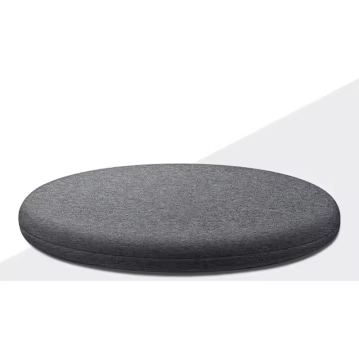 Cojín Redondo para Silla 40 × 40 Cojín Redondo para Silla Cojines para Silla, Tejido de algodón de Punto, cómodo y Transpirable, Universal - 1