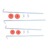 Juego De Tornillos Y Soportes Para Batería De Coche Con Juego De Tornillos Y Aros Metálicos Accesorios Universales Para Automóviles - details 1