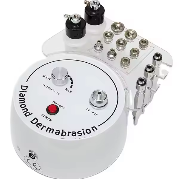 Máquina De Microdermabrasión Diamante 3 En 1 Para Cuidado Facial Equipamiento De Salon Uso Personal En Hogar Con Puntas De Diamante - 1