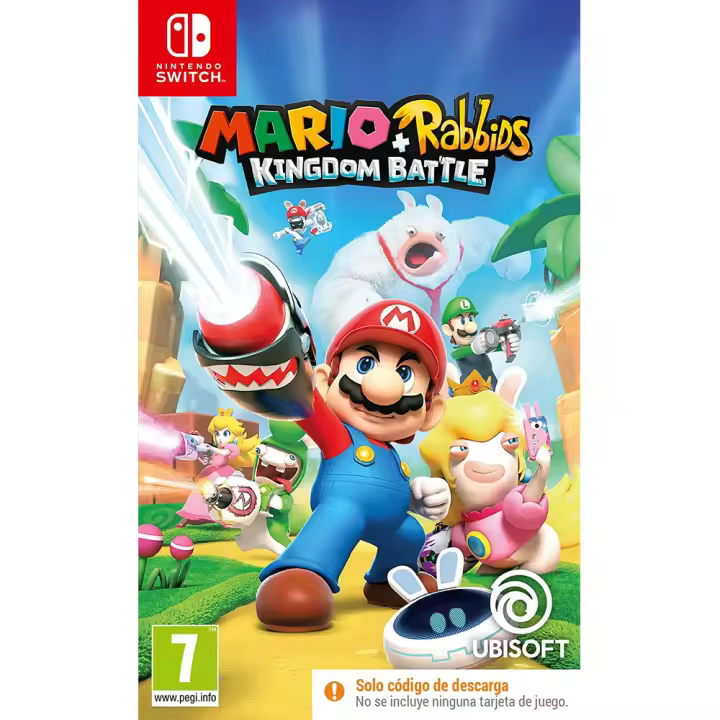 Mario + Rabbids Kingdom Battle (Code in a Box) Switch Ubisoft - 1