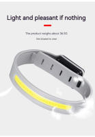 Luz De Correr Ultraligera COB Tipo-Cargando Pulsera Impermeable Y Resistente Al Sudor Luz De Advertencia Ligera Portátil Para Deportes Al Aire Libre - details 5