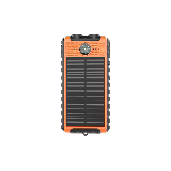 Bigben Powerbank solar 10000 mAh USB 2 A+C con linterna F150857 - 1