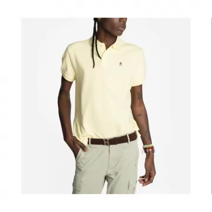 Polo Ethnic, Marca Harper & Neyer, Color Amarillo, Talla XL, Para Hombre - 1
