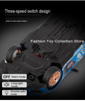 Modelo De Coche De Aleación Mustang Shelby GT500 1:24 Con Sonido Y Luz Vehículo De Retroceso Juguete De Decoración Para Niños - details 3