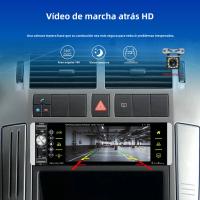 Podofo 1 Din Carplay Android Auto Car MP5 Player Con Pantalla Táctil HD De 5.1'' Bluetooth FM Radio Soporte TF/USB Cámara Trasera - details 8
