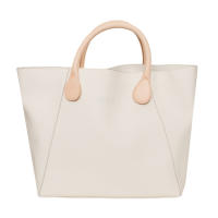 OBAG — Cod. COMP25ST  Bolso de mano, mujer, doble mango, bicolor, con logo, grande - details 2