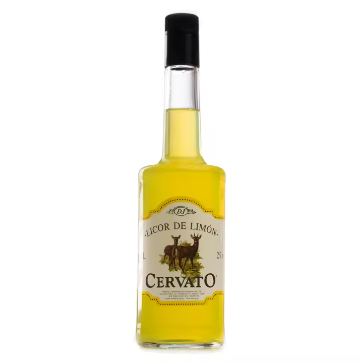 CervatO Licor de Limón 70CL “Corteza de Limón macerada en el mejor orujo” - 1