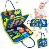 Juguete Montessori De Actividades Sensoriales Para Niños Busy Board Educativo Preescolar Fomenta Los Primeros Habilidades De Aprendizaje Y Motricidad Finas Edad Recomendada 3-6 Años - details 16