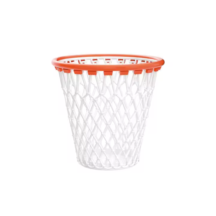 Papelera Basket Lovers - Lavable - Resitente - Reciclable - Marca Office Box - 1