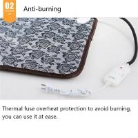 Manta eléctrica para mascotas, almohadilla de calentamiento de invierno, nido calentado para gatos y perros, calentador impermeable, protección de apagado, alfombrilla resistente a las mordeduras, cama - details 6