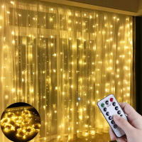 Guirnalda De Luces LED Para Ventanas 6x3M/3x3m Con Control Remoto Y Alimentación USB Decoración Navideña Para Hogar Y Jardín - details 1