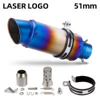 Accesorios De Motocicleta Universal En Acero Inoxidable Modificar Escape Project Muffler 51mm 60mm Para TNT125 GPR150 MT15 R25 XMAX125 250SR PCX - details 12