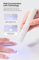 Lámpara Portátil De Secado Rápido Para Uñas 3W Mini UV LED Profesional Manicura Portátil Herramientas De Arte De Uñas - details 3
