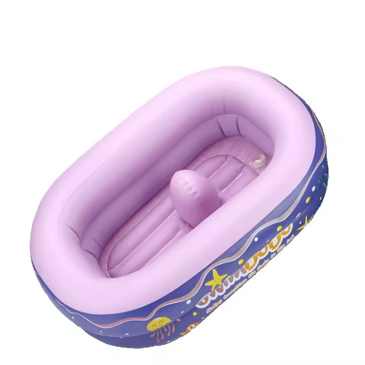Bañera inflable para bebés Swimbobo, bañera aislante para niños, gruesa, para el hogar, almacenamiento portátil, piscina - 1