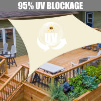 Vela Solar Rectangular Impermeable Para Patio Balconón Jardín Protección Contra El Clima Y UV Tamaño 4x2/3/5/6M Awning - details 3