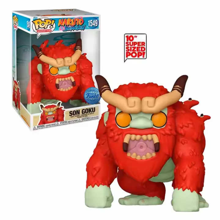 Funko Pop! Naruto Shippuden, Son Goku (10" Super Sized) (Special Edition) 1549 - 1