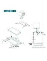 Meimon Vitrocerámica Johnson Cristal Negro 2 Zonas de Cocinado, Control Táctil Independiente, 9 Niveles de Potencia, Temporizador hasta 99 min, Potencia Total de 3.3 kW, Seguridad con Bloqueo Infantil y Protección contra Sobrecalentamiento - details 1