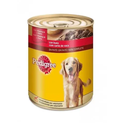 Pedigree Lata Buey 800 gr - 1
