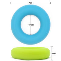 Entrenador De Mano Expansor Carpal Gripper De Fuerte Agarre Anillo De Ejercicio En Casa Equipo De Fitness Alivio Del Estrés Silicona Malla De Entrenamiento - details 5