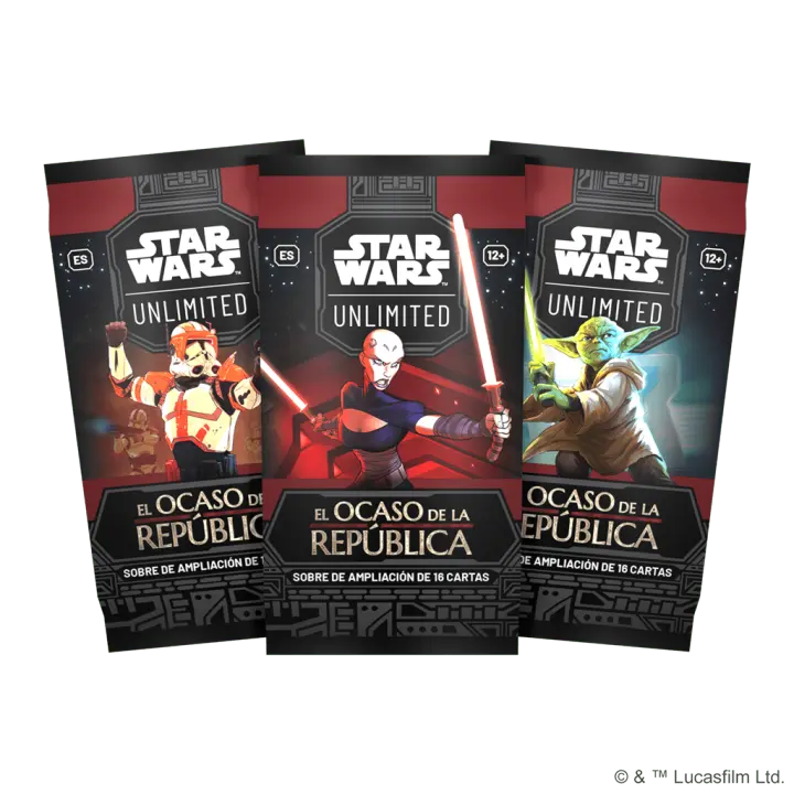 Sobre Star Wars Unlimited - El ocaso de la República TCG Star Wars Unlimited Fantasy Flight Games - 1