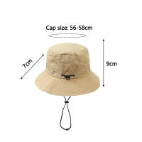 Gorro De Pescador Secado Rápido Para Hombres Y Mujeres Protección Anti-UV Al Aire Libre Gorro De Sol Plegable Impermeable Para Acampar - details 2