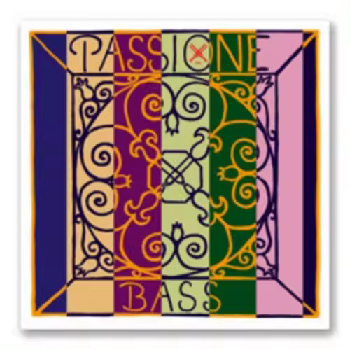 CUERDA CONTRABAJO-Pirastro (Passione 349120) (Acero Aluminio) 1ª Medium Bass 3/4 G (Sol) - 1