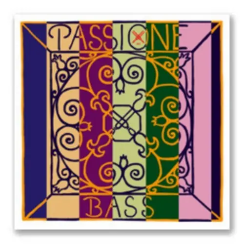 CUERDA CONTRABAJO-Pirastro (Passione 349120) (Acero Aluminio) 1ª Medium Bass 3/4 G (Sol) - 1
