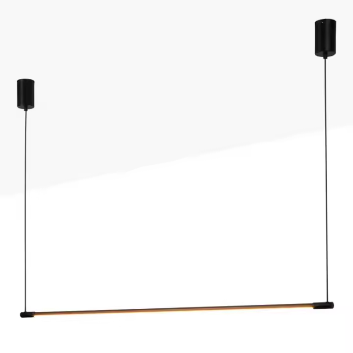 ALPINALUZ Lámpara colgante lineal "HELMI" - 22W-2700k-1260LM-Largo 120cm - 1