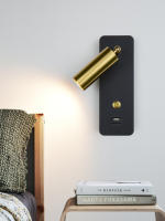 Lámpara De Pared LED Para Interiores 7W Con Carga USB Luz De Pared Moderna Nórdica Para Dormitorio Y Sala De Estar Interruptor Incluido - details 16