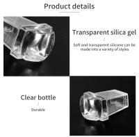 Kit De Manicura LULAA Con Herramientas Para Arte De Uñas En Gelatina Transparente Y Silicona Suave Estampador Y Scrapera Placa De Imagen Rectangular Para DIY De Pintura De Uñas - details 2