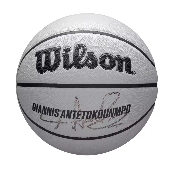 Balón Baloncesto Wilson NBA Player Icon Ultravioleta Giannis Antetokounmpo - 1