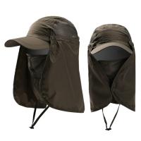 Gorro De Pescar Con Sombrilla Ancha Para Hombres Y Mujeres Protección Solar Rápido Secado Adecuado Para Caza Y Actividades Al Aire Libre - details 10