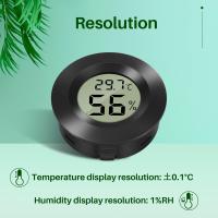 Termómetro digital de mini LCD, medidor de temperatura y humedad, higrómetro, higrómetro - details 3