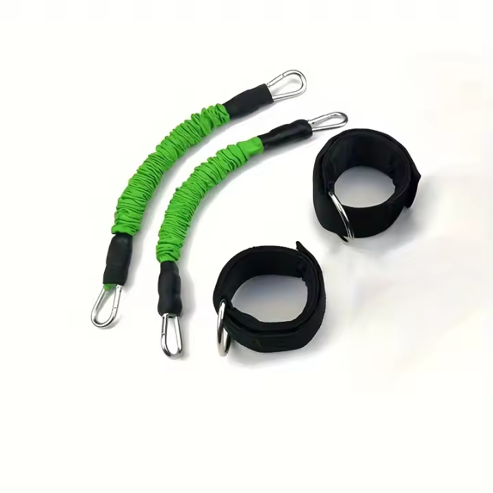 4pc Cinta De Tensión Para Entrenamiento De Piernas Y Tobillos Resistencia Elasticidad Para Taekwondo Adecuado Para Hombres Y Mujeres - 1