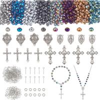 Kit De 756 Piezas Para La Fabricación De Joyas De Rosario Incluye 646 Piezas Para La Creación De Collares Set De Suministros Para La Fabricación De Collares De Primera Comunión Cruz - details 0