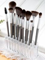 Organizador De Pinceles Para Uñas De Acrílico Con 26 Agujeros Kit De Arte De Uñas Estuche De Almacenamiento Para Maquillaje Y Cosméticos Soporte De Exhibición Para Bolígrafos - details 7