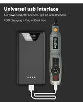 Taladro Inalámbrico USB Mini Con Batería Recargable Y Velocidad Tridimensional Para Grabado Y Pulido En Madera Herramienta DIY - details 10